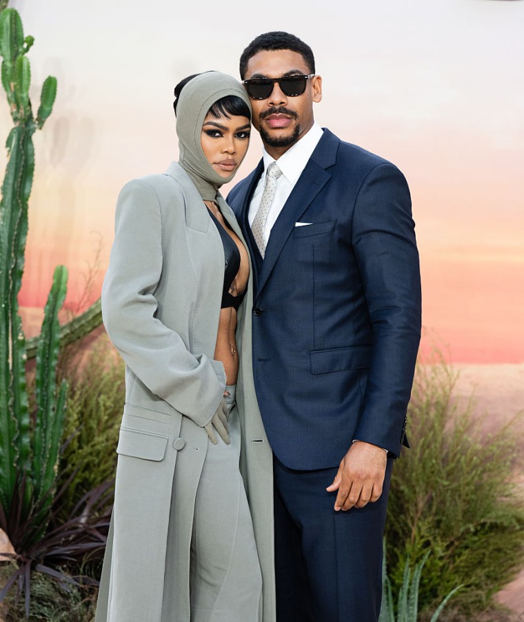 Teyana Taylor and Aaron Pierre