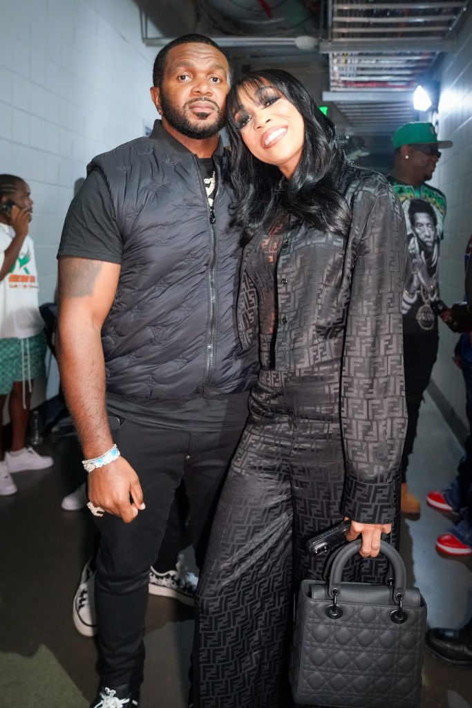 Anthony "Ant" Wilson and singer Monica