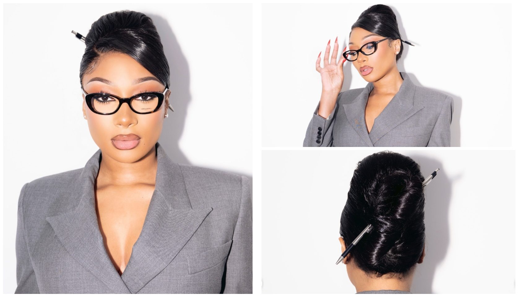 Megan Stallion Court Hair