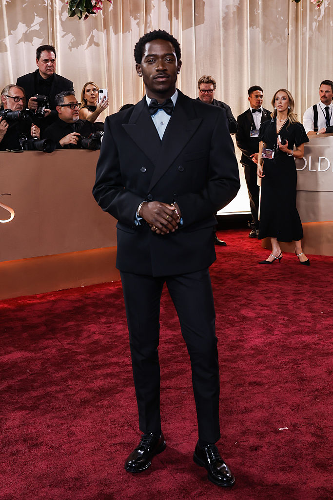 Damson Idris In This Black Prada Tuxedo Is A Moment