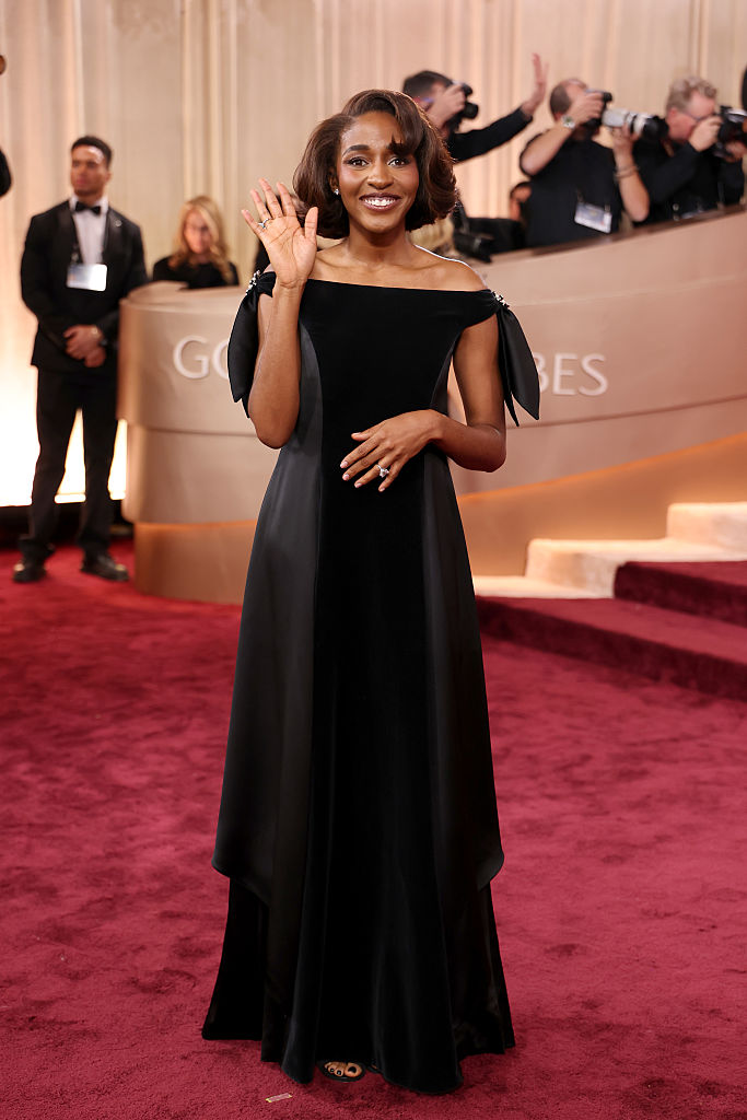 Ayo Reps Chanel At The Golden Globes