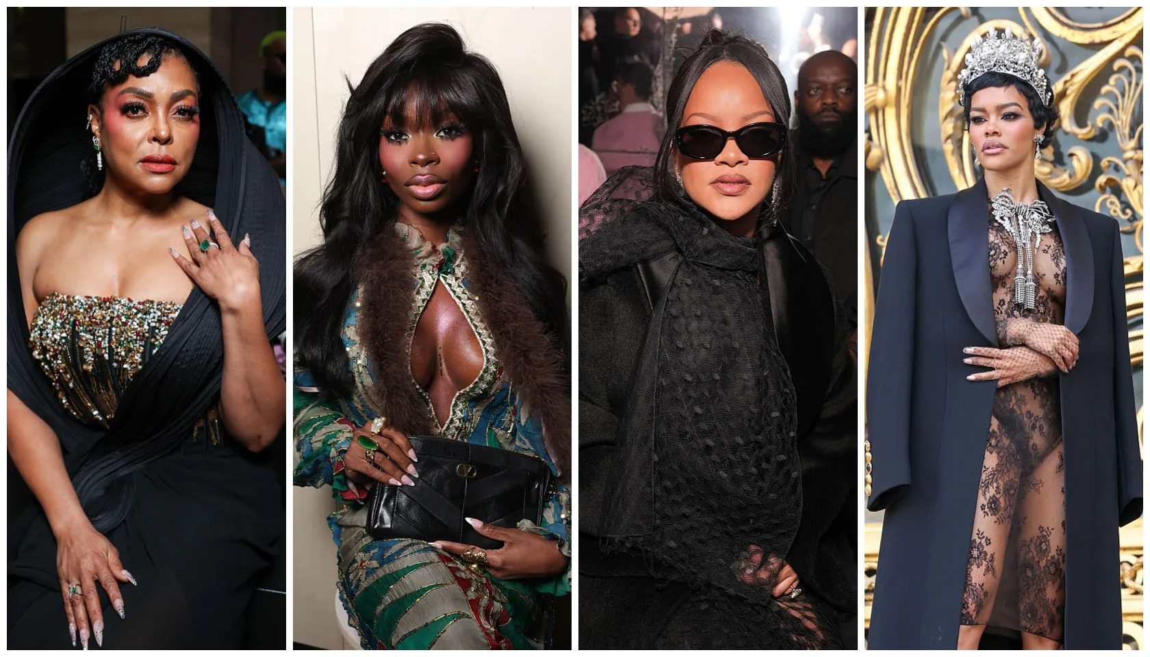 Black Celebrity Women Are Slaying At Haute Couture Week