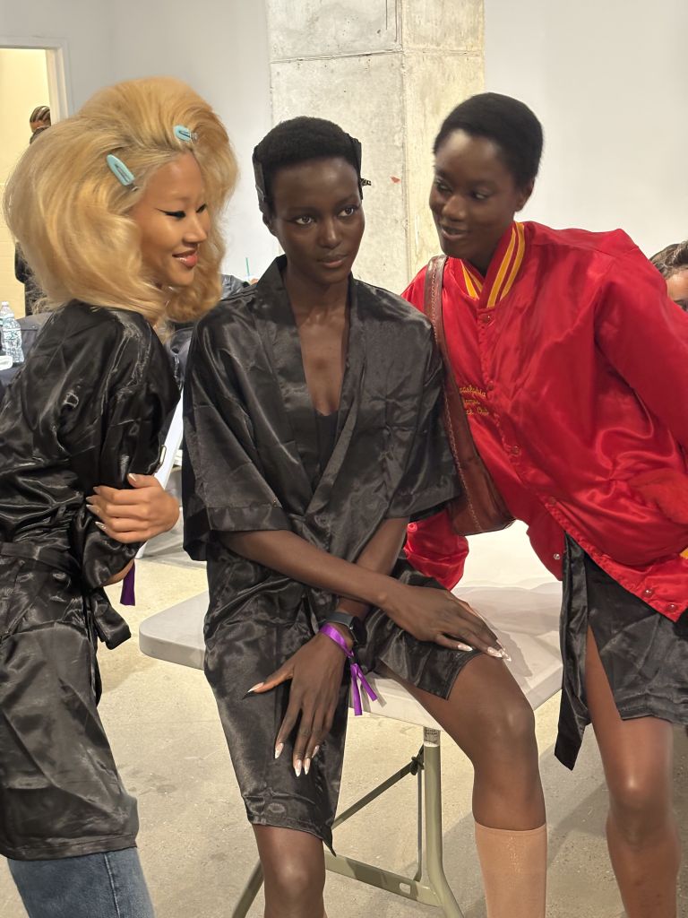 Backstage With LaQuan Smith NYFW