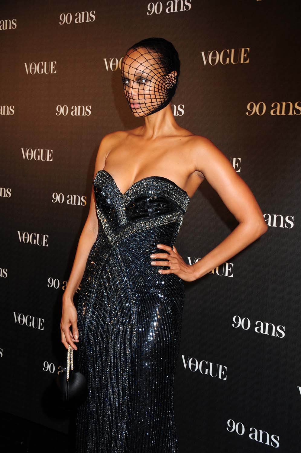 Tyra Banks at Vogue 90th Anniversary Party - Paris Fashion Week S/S 2011 - Photocall