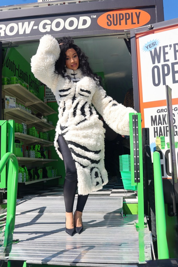 Cardi B Grow-Good Pop-Up