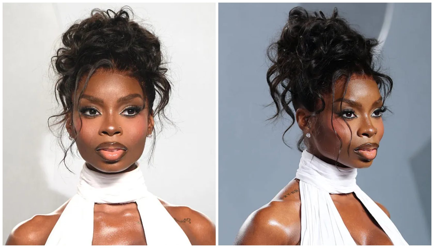 Get The Look: Olandria’s Romantic Updo At The Vanity Fair Party