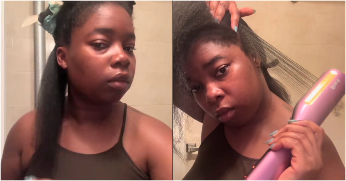 TRIED IT: The Shark Beauty SilkiPRO Wet-To-Dry Straightener Is A Good Match For 4C Hair