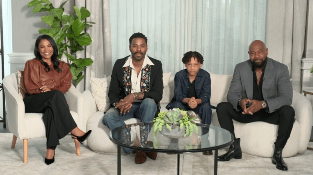 Cast of 'Michael' Junket