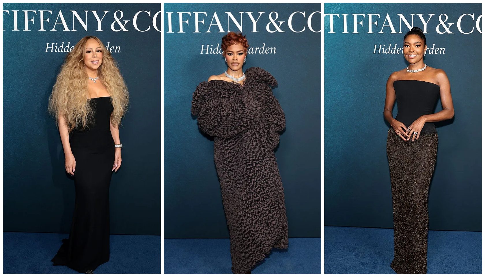 Teyana Taylor, Gabrielle Union, And Mariah Carey Shine At Tiffany & Co.’s Hidden Garden Event