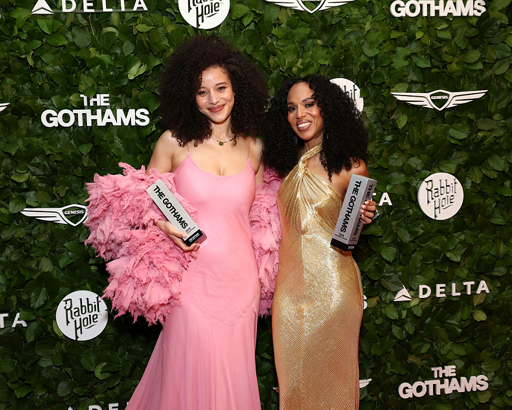 Kerry Washington & Chase Infiniti’s Big Curls Are Definitely Going On Our Summer Hair Mood Board