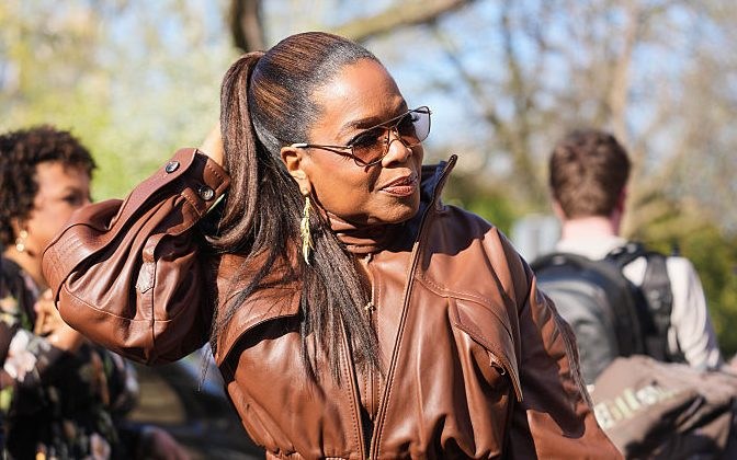 Oprah’s $4,000 Schiaparelli Denim Moment In Cannes Has Us Taking Notes. Celebrity Sightings - Paris Fashion Week - Womenswear Fall/Winter 2026/2027 - Day 8