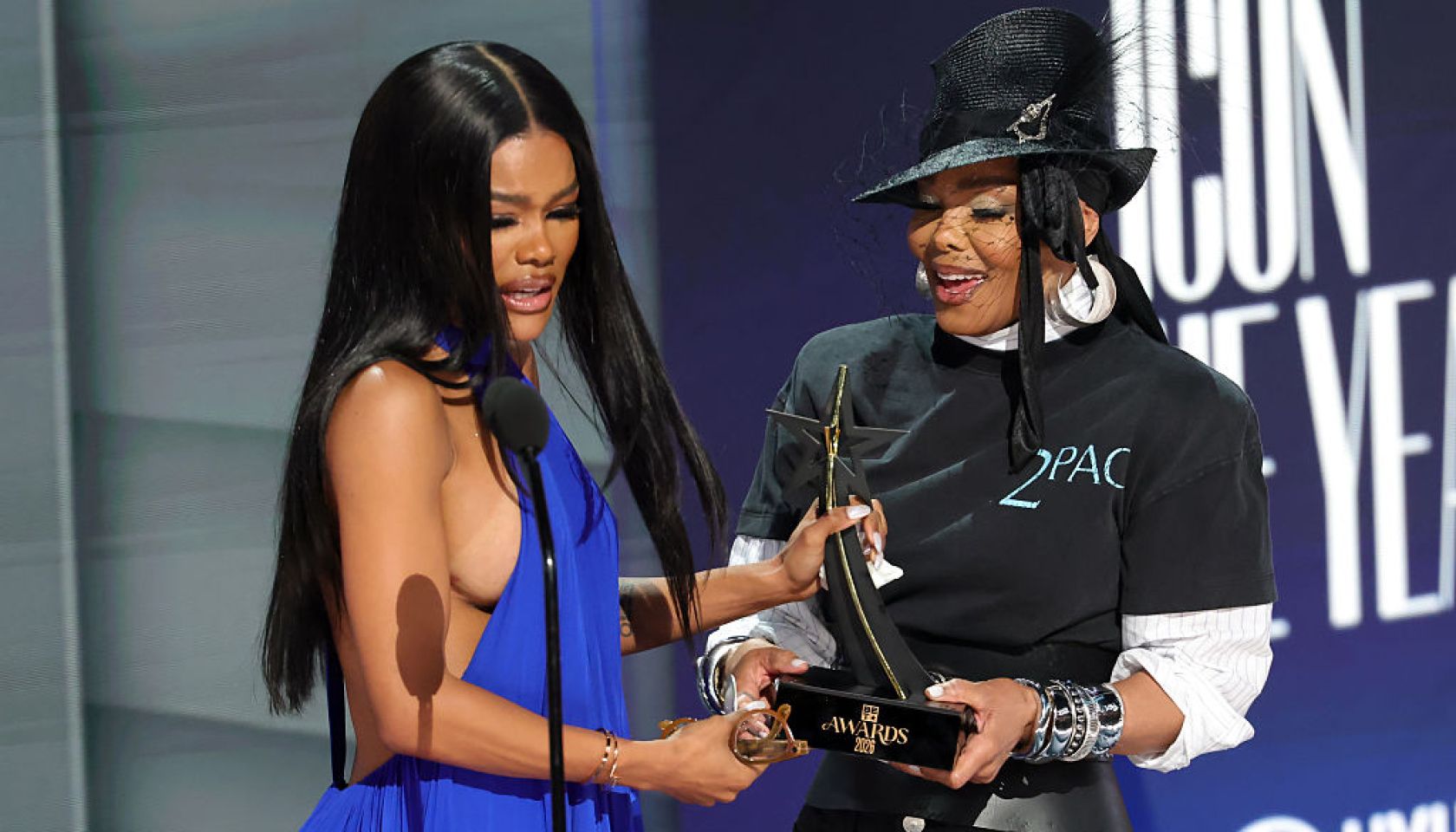 Janet Jackson Surprises Teyana Taylor At 2026 BET Awards Janet Jackson Surprises Teyana Taylor At 2026 BET Awards