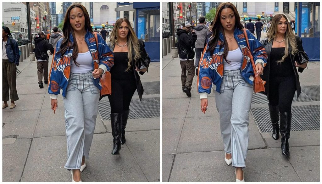 But, What About Jordyn Woods’ Orange Ostrich Bag?