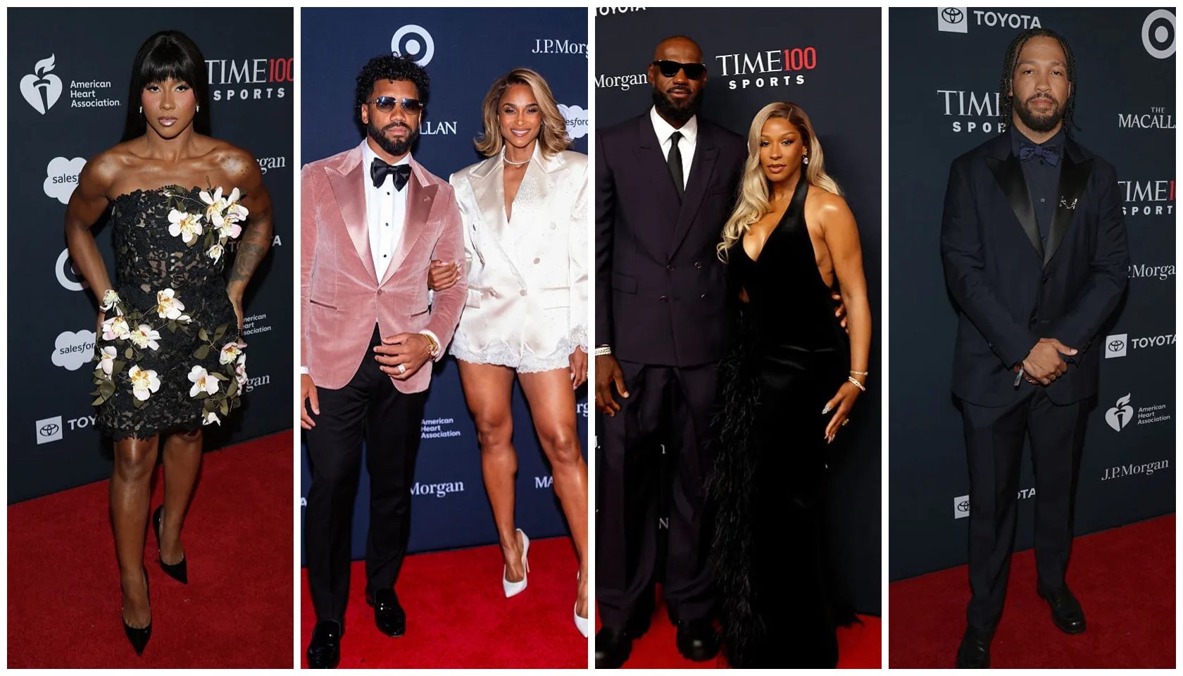 Red Carpet Rundown: Ciara, Savannah James And More Bring Championship Style To The TIME100 Sports Gala